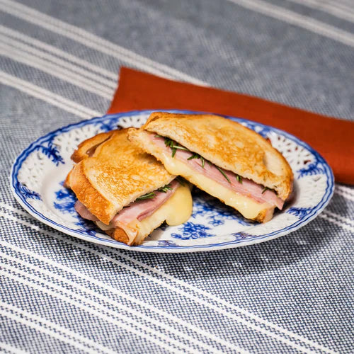 Raclette, Ham & Rosemary Sandwich