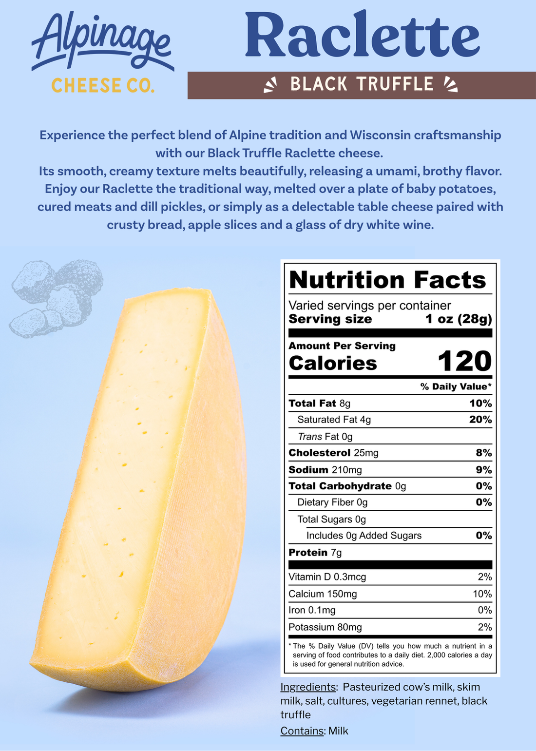 Black Truffle Raclette